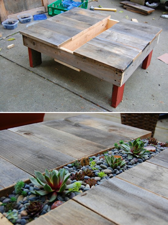 Crate Outdoor Table